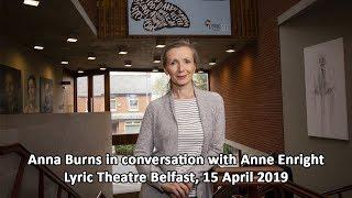 Man Booker Prize-winning author Anna Burns in conversation with Anne Enright