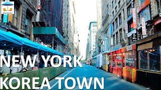 Latest Korea Town in Manhattan, New York / 최근 뉴욕 코리아 타운 거리 풍경