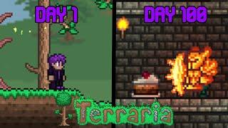 A Terraria Noob Spends 100 Days in Terraria