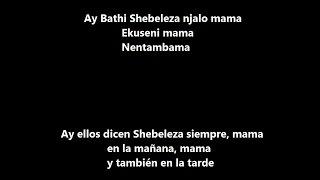 CONGO MAMA. NOMBRE REAL: SHEBELEZA (LETRA). JOE MAFELA.