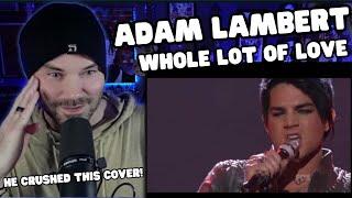 Metal Vocalist First Time Reaction - Adam Lambert - Whole Lotta Love ( American Idol )