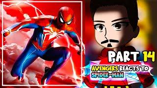 Avengers react to Spider-Man Part 14 || Marvel's Spider-Man PS4 ||- Gacha Club React