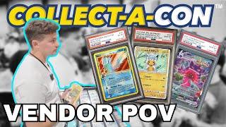 Richmond Collect-a-Con 2024 Vendor POV | Pokemon Card Show | HUGE COIN FLIP DEALS!!! PT. 1