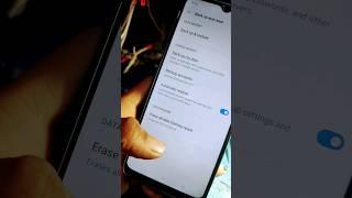 realme C11 factory reset setting