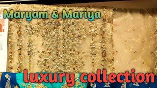 Maryam & Maria sale fancy collection luxury collection Maryam & Maria sale 2024