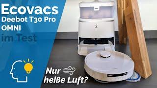 ECOVACS DEEBOT T30 PRO OMNI im Test: Der ultimative Allrounder?