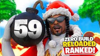 59 Kills in Fortnite RELOADED Ranked ️ Weihnachtsedition