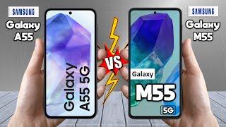 Samsung Galaxy A55 Vs Samsung Galaxy M55 - Full Comparison  Techvs