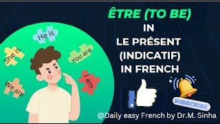 LEARN FRENCH Grammar beginner lesson - 1 Verb Être (to be) Present Tense (L’indicatif) Conjugaison