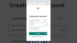 How to open ChatGPT account @adpoint4u