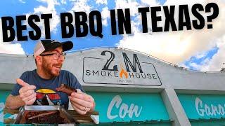 BEST BBQ IN San Antonio, Texas?! 2M Smokehouse FULL REVIEW TOP 50 BBQ JOINTS