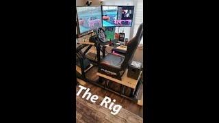 My PVC homemade Iracing rig #trending #gaming