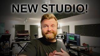 I'm back - in a new studio!