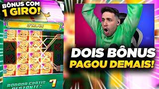 BUXEXA FICOU SEM ACREDITAR AO PEGAR O BONUS COM 1 GIRO E FORRAR NO SHAOLIN SOCCER!