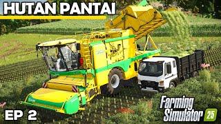 GPS and DREAMS OF BEANS | Farming Simulator 25 - Hutan Pantai | Episode 2