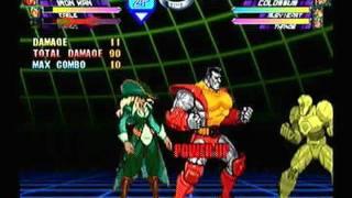 MvC2: Colossus Meterless 100% Combos (4 variations)