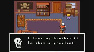 Undertale If you find Papyrus secret.