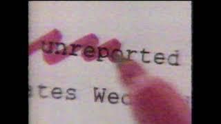 1987 ST PAUL PIONEER DISPATCH COMMERCIAL JOE SOUCHERAY NICK COLEMAN FREEDOM OF PRESS BASE BALL VHS