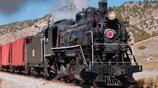 4K Nevada Northern Steam Train