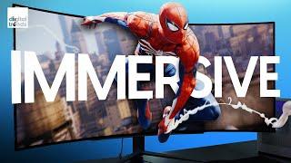 LG UltraGear OLED 45 Review | Massive Curved Gaming Monitor