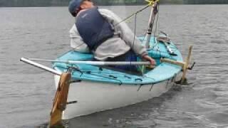 A Shearwater Sailing Canoe on Coniston