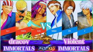 KOF XVdracovVSViolent KainThe Next Level Of KOF Season CombosRank MatchThe Battle of Warriors