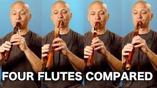 Native Flute Comparison (4 Makers)