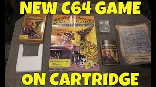 New Commodore 64 Game on Cart!  Sydney Hunter and the Sacred Tribe