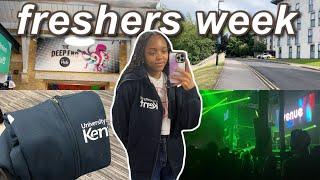 FRESHERS WEEK VLOG 2023 @ University of Kent | Organising My Uni Room, Campus, Clubbing & More!