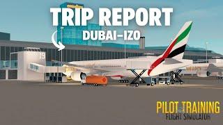 Roblox PTFS Full Flight ️ | Boeing 777 (Real Sounds ) | Dubai - Larnaca | Trip Report