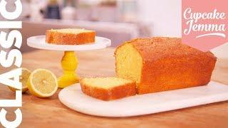 Lemon Drizzle Loaf Cake Recipe | Bakealong | Cupcake Jemma