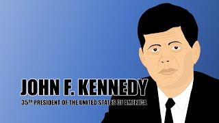 John F Kennedy Biography for Kids (Educational Videos for Students) Learning Cartoon Network