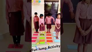 new JUMP ON YOUR TURN fun activity #viralvideo #youtubeshorts #school #shorts #games