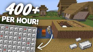 How To Make The BEST and EASIEST Iron Farm In Minecraft 1.21+ Java Tutorial - 400+ Iron Per Hour