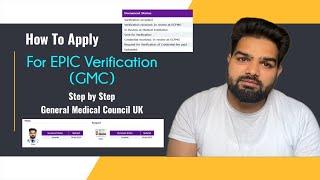 How To Apply For EPIC Verification for GMC UK | Notary Cam | Making ECFMG Account | 2024.