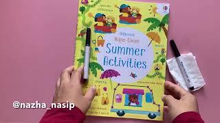 Usborne Wipe-Clean Summer Activities