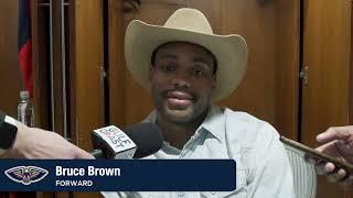 Bruce Brown | Pelicans-Clippers Postgame Interviews 3/11/25