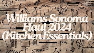 Williams Sonoma • Kitchenware • Luxury Home Essentials  2024 • Ice molds/storage, Cheese Vault