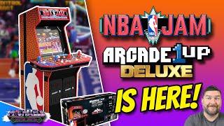 Arcade1Up NBA Jam 30th Anniversary Deluxe Cab Announced! It's On Fire!