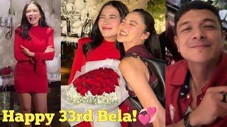 Bela Padilla BONGGANG 33rd BIRTHDAY w/ Kim Chiu, Dani Barretto, Jericho Rosales.Happy Birthday Bela