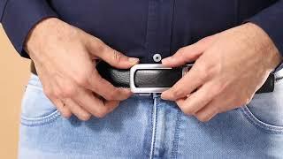 How to unlock/remove Haldèn belt| www.haldenluxury.com