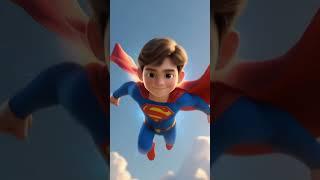The Giant Snake  and Superkid ‍️#aistories#marvel#aianimation#superhero#kidstories