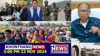 KHONTHANG NEWS | 3:00 PM MANIPURI NEWS | 23 NOV 2024