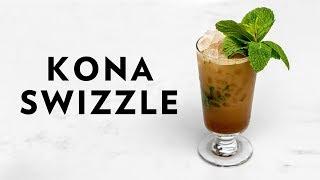 Simple Tiki With The Fantastic Kona Swizzle