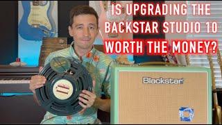 Blackstar Studio 10 Speaker and tube upgrade!