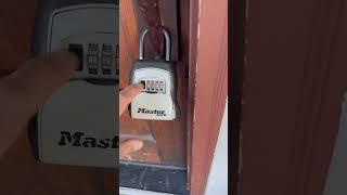 How to operate the lock box entry at your Mammoth Lakes vacation rental