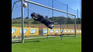 Oliver Baumann TSG Hoffenheim Bundesliga Goalkeeper Training!