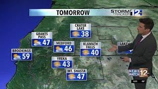 Monday, December 9th Evening Weather