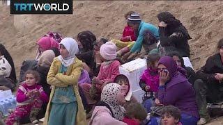 The Fight for Mosul: More than 180,000 people flee from West Mosul