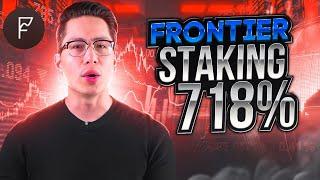 This is the most profitable Frontier coin STAKING ever  stake FRONT crypto